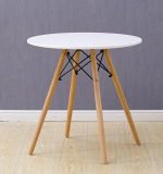 The White Round Dining Table is a stylish and modern dining solution designed to bring elegance, comfort, and functionality to any dining space. Featuring a clean white finish and a timeless round design, this table creates a warm and inviting atmosphere for family meals, conversations, and gatherings. It is perfect for homes, apartments, restaurants, cafés, hotels, and office dining areas. Made from high-quality materials, the White Round Dining Table offers excellent durability, stability, and long-lasting performance. The spacious round tabletop provides enough room for dining essentials, serving dishes, drinks, and decorative centerpieces, while the smooth surface is easy to clean and maintain. Its strong base ensures reliable support, making it suitable for everyday residential and commercial use. The round shape encourages comfortable interaction among guests and makes efficient use of space, especially in smaller dining areas. Its minimalist white finish blends beautifully with modern, Scandinavian, contemporary, and classic interior styles, adding brightness and sophistication to your space. Key Features Elegant white modern finish Classic round dining table design Strong and durable construction Spacious tabletop for meals and décor Stable base for enhanced support Smooth, scratch-resistant, and easy-to-clean surface Space-saving design ideal for different room sizes Suitable for homes, apartments, cafés, restaurants, hotels, and offices Complements modern and contemporary interiors Built for long-lasting everyday use