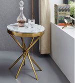 The Round Marble Dining Table is a luxurious and contemporary dining centerpiece designed to bring elegance, durability, and functionality to your home or commercial space. Featuring a premium marble-look tabletop and a sturdy base, this dining table creates a sophisticated setting for family meals, entertaining guests, or casual dining. Its timeless round design encourages conversation and comfortably accommodates family members and guests. Crafted from high-quality materials, the table is built to withstand everyday use while maintaining its stylish appearance. The smooth marble-effect surface is scratch-resistant, easy to clean, and ideal for serving meals, drinks, and decorative centerpieces. Its stable base provides excellent support and durability, ensuring years of reliable performance. Perfect for dining rooms, kitchens, apartments, cafés, restaurants, hotels, and executive dining areas, the Round Marble Dining Table blends seamlessly with modern, minimalist, Scandinavian, and luxury interiors. Whether you're furnishing a new home or upgrading your dining space, this table offers the perfect combination of style and practicality. Key Features Elegant marble-look round tabletop Modern and luxurious dining table design Strong and durable construction Stable base for excellent support Scratch-resistant and easy-to-clean surface Spacious tabletop for family meals and entertaining Space-saving round design for comfortable seating Ideal for homes, apartments, cafés, restaurants, hotels, and office dining areas Complements modern, contemporary, and luxury interiors Easy to assemble and built for long-lasting everyday use