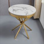 The Round Marble Dining Table is a luxurious and contemporary dining centerpiece designed to bring elegance, durability, and functionality to your home or commercial space. Featuring a premium marble-look tabletop and a sturdy base, this dining table creates a sophisticated setting for family meals, entertaining guests, or casual dining. Its timeless round design encourages conversation and comfortably accommodates family members and guests. Crafted from high-quality materials, the table is built to withstand everyday use while maintaining its stylish appearance. The smooth marble-effect surface is scratch-resistant, easy to clean, and ideal for serving meals, drinks, and decorative centerpieces. Its stable base provides excellent support and durability, ensuring years of reliable performance. Perfect for dining rooms, kitchens, apartments, cafés, restaurants, hotels, and executive dining areas, the Round Marble Dining Table blends seamlessly with modern, minimalist, Scandinavian, and luxury interiors. Whether you're furnishing a new home or upgrading your dining space, this table offers the perfect combination of style and practicality. Key Features Elegant marble-look round tabletop Modern and luxurious dining table design Strong and durable construction Stable base for excellent support Scratch-resistant and easy-to-clean surface Spacious tabletop for family meals and entertaining Space-saving round design for comfortable seating Ideal for homes, apartments, cafés, restaurants, hotels, and office dining areas Complements modern, contemporary, and luxury interiors Easy to assemble and built for long-lasting everyday use
