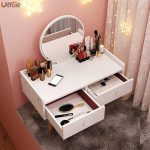 The White Modern Dressing Table is a stylish and functional furniture piece designed to add elegance and convenience to your bedroom or dressing area. Featuring a sleek white finish and a contemporary design, this dressing table provides the perfect space for your daily makeup, skincare, and grooming routine while enhancing the overall look of your interior. Crafted from high-quality engineered wood, the dressing table is built for durability and long-lasting performance. Its spacious tabletop offers plenty of room for cosmetics, perfumes, beauty accessories, and decorative items, while the integrated drawers provide ample storage to keep your essentials neatly organized and easily accessible. The smooth, scratch-resistant surface is easy to clean, making it ideal for everyday use. Designed to complement modern, minimalist, and contemporary décor, the White Modern Dressing Table is perfect for bedrooms, apartments, dressing rooms, and guest rooms. Whether you're furnishing a new home or upgrading your bedroom furniture, this dressing table delivers the perfect combination of style, functionality, and lasting quality. Key Features Elegant modern white finish Spacious tabletop for makeup and beauty essentials Multiple storage drawers for organized storage Durable engineered wood construction Smooth, scratch-resistant, and easy-to-clean surface Strong and stable design for everyday use Compact and space-saving for smaller rooms Suitable for bedrooms, dressing rooms, apartments, and guest rooms Complements modern, minimalist, and contemporary interiors Easy to assemble and built for long-lasting durability