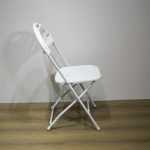 The White Foldable Plastic Office Chair is a lightweight, durable, and space-saving seating solution designed for offices, conference rooms, training centers, schools, churches, events, and home use. With its clean white finish and modern design, this chair blends seamlessly into a variety of professional and residential settings while offering comfortable seating for everyday use. Made from high-quality plastic with a strong metal frame, the chair is built to withstand frequent use while maintaining excellent stability. The ergonomic backrest and contoured seat provide lasting comfort during meetings, training sessions, conferences, and social gatherings. Its foldable design allows for quick setup, easy transportation, and compact storage, making it ideal for spaces that require flexible seating arrangements. Whether you need additional seating for the office, classroom, event venue, or home, the White Foldable Plastic Office Chair delivers the perfect combination of convenience, durability, and modern style. Key Features: Modern white plastic design Strong and durable metal frame Foldable for easy storage and transport Ergonomic backrest for added comfort Lightweight yet sturdy construction Scratch-resistant and easy-to-clean surface Space-saving design Suitable for offices, conference rooms, schools, churches, training centers, and events Quick to set up and fold away Built for long-lasting everyday use