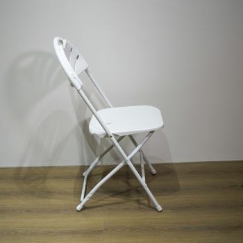 The White Foldable Plastic Office Chair is a lightweight, durable, and space-saving seating solution designed for offices, conference rooms, training centers, schools, churches, events, and home use. With its clean white finish and modern design, this chair blends seamlessly into a variety of professional and residential settings while offering comfortable seating for everyday use. Made from high-quality plastic with a strong metal frame, the chair is built to withstand frequent use while maintaining excellent stability. The ergonomic backrest and contoured seat provide lasting comfort during meetings, training sessions, conferences, and social gatherings. Its foldable design allows for quick setup, easy transportation, and compact storage, making it ideal for spaces that require flexible seating arrangements. Whether you need additional seating for the office, classroom, event venue, or home, the White Foldable Plastic Office Chair delivers the perfect combination of convenience, durability, and modern style. Key Features: Modern white plastic design Strong and durable metal frame Foldable for easy storage and transport Ergonomic backrest for added comfort Lightweight yet sturdy construction Scratch-resistant and easy-to-clean surface Space-saving design Suitable for offices, conference rooms, schools, churches, training centers, and events Quick to set up and fold away Built for long-lasting everyday use