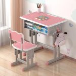 The Kids Desk and Seat for Study is a comfortable, durable, and child-friendly furniture set designed to create the perfect learning environment for children. Ideal for homework, reading, writing, drawing, and other educational activities, this study desk and chair set encourages good study habits while promoting proper posture. It is suitable for homes, schools, daycare centers, libraries, and study rooms. Made from high-quality, durable materials, the desk and chair are built to withstand everyday use while ensuring stability and safety. The spacious tabletop provides ample room for books, notebooks, stationery, and learning devices, while the ergonomically designed chair offers comfortable support during long study sessions. The smooth, scratch-resistant surface is easy to clean, making it ideal for busy households and classrooms. Its compact, space-saving design fits neatly into children's bedrooms, playrooms, and classrooms without taking up excessive space. Combining functionality, comfort, and modern style, the Kids Desk and Seat for Study is an excellent investment for supporting your child's education and creativity. Key Features Ergonomic desk and chair set for children Spacious tabletop for books, homework, and art projects Durable and sturdy construction Comfortable chair promotes proper posture Smooth, scratch-resistant, and easy-to-clean surface Compact, space-saving design Safe, child-friendly rounded edges Ideal for reading, writing, drawing, and learning Suitable for homes, schools, classrooms, daycare centers, and libraries Easy to assemble and built for long-lasting use