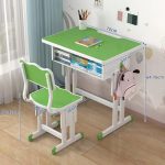 The Kids Desk and Seat for Study is a comfortable, durable, and child-friendly furniture set designed to create the perfect learning environment for children. Ideal for homework, reading, writing, drawing, and other educational activities, this study desk and chair set encourages good study habits while promoting proper posture. It is suitable for homes, schools, daycare centers, libraries, and study rooms. Made from high-quality, durable materials, the desk and chair are built to withstand everyday use while ensuring stability and safety. The spacious tabletop provides ample room for books, notebooks, stationery, and learning devices, while the ergonomically designed chair offers comfortable support during long study sessions. The smooth, scratch-resistant surface is easy to clean, making it ideal for busy households and classrooms. Its compact, space-saving design fits neatly into children's bedrooms, playrooms, and classrooms without taking up excessive space. Combining functionality, comfort, and modern style, the Kids Desk and Seat for Study is an excellent investment for supporting your child's education and creativity. Key Features Ergonomic desk and chair set for children Spacious tabletop for books, homework, and art projects Durable and sturdy construction Comfortable chair promotes proper posture Smooth, scratch-resistant, and easy-to-clean surface Compact, space-saving design Safe, child-friendly rounded edges Ideal for reading, writing, drawing, and learning Suitable for homes, schools, classrooms, daycare centers, and libraries Easy to assemble and built for long-lasting use