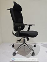 The Black Fabric Office Chair is a comfortable and professional seating solution designed to support productivity in modern offices, home workspaces, meeting rooms, and study areas. Featuring a sleek black fabric finish and an ergonomic design, this chair provides excellent comfort, durability, and style for everyday working environments. Built with a strong frame and high-quality fabric upholstery, the chair is designed for long-lasting use while maintaining its professional appearance. The padded seat and supportive backrest provide enhanced comfort during extended working hours, while the ergonomic design helps promote proper sitting posture. Its smooth-rolling wheels and swivel function allow easy movement around the workspace, improving flexibility and convenience. Ideal for executives, employees, students, and home office users, the Black Fabric Office Chair combines functionality, comfort, and modern style to create an efficient and comfortable working environment. Key Features Elegant black fabric upholstery Comfortable padded seat and back support Ergonomic design for improved posture Strong and durable frame construction Smooth swivel and mobility function Adjustable height for personalized comfort Breathable fabric surface for daily use Suitable for offices, home offices, study rooms, and meeting areas Easy to maintain and clean Built for long-lasting everyday performance