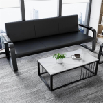 5 Seater Black Office Sofa Premium 5 Seater Black Office Sofa for Executive Offices and Reception Areas The 5 Seater Black Office Sofa is a luxurious and spacious seating solution designed to create a professional, comfortable, and welcoming environment in executive offices, reception areas, waiting lounges, hotels, corporate boardrooms, and business lounges. With its elegant black finish and modern design, this office sofa enhances the appearance of any workspace while providing exceptional comfort for clients, visitors, and employees. Crafted with a sturdy hardwood and reinforced metal frame, the sofa is engineered for strength, stability, and long-lasting performance. High-density foam cushions provide superior comfort and retain their shape even after prolonged use, while the supportive backrests and padded armrests ensure a relaxing seating experience during meetings, consultations, or waiting periods. The premium leather or high-quality upholstery is resistant to daily wear and easy to clean, making it ideal for busy commercial environments. 5 Seater Black Office Sofa Features Designed to combine style and functionality, this executive office sofa offers generous seating capacity without compromising on elegance. Its sleek black finish complements modern, contemporary, and executive office interiors, making it a perfect addition to reception spaces, executive suites, hotels, clinics, and conference lounges. Key Features Comfortable five-seater office sofa Premium black leather or high-quality fabric upholstery High-density foam cushions for lasting comfort Strong hardwood and reinforced metal frame Supportive backrests and padded armrests Scratch-resistant and easy-to-clean upholstery Spacious seating for reception and executive areas Suitable for offices, hotels, clinics, lounges, and waiting rooms Modern design complements professional interiors Built for long-lasting commercial and residential use