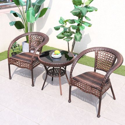 The 2 Seater Outdoor Dining Set is a stylish and compact outdoor furniture solution designed to create a comfortable dining and relaxation space in patios, balconies, gardens, terraces, cafés, and small outdoor areas. Featuring a modern design and practical two-person seating arrangement, this dining set is perfect for enjoying meals, coffee, conversations, and relaxing moments outdoors. Crafted from durable, weather-resistant materials, the set is built to withstand everyday outdoor conditions while maintaining its beauty and functionality. The sturdy table provides a convenient surface for food, drinks, and décor, while the comfortable chairs offer excellent support for extended sitting. Its compact design makes it ideal for apartments, small balconies, and cozy outdoor spaces where space efficiency is important. Whether furnishing a home patio, café, hotel balcony, or garden area, the 2 Seater Outdoor Dining Set combines comfort, durability, and modern style to create an inviting outdoor experience. Key Features Comfortable two-person outdoor dining set Modern and stylish design Durable weather-resistant construction Strong and stable table and chairs Comfortable seating for outdoor relaxation Easy-to-clean and low-maintenance surfaces Compact space-saving design Ideal for patios, balconies, gardens, cafés, hotels, and terraces Suitable for residential and commercial outdoor spaces Built for long-lasting everyday use