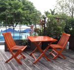 The Modern 2 Seater Outdoor Furniture is a stylish and comfortable seating solution designed to transform your outdoor living space into a relaxing retreat. Perfect for patios, balconies, gardens, terraces, poolside areas, cafés, hotels, and resorts, this elegant two-seater set combines contemporary design with exceptional durability to enhance both residential and commercial outdoor spaces. Crafted from high-quality, weather-resistant materials, the furniture is built to withstand sun, rain, and everyday outdoor use without compromising its appearance or performance. The spacious two-seater sofa features soft, supportive cushions that provide superior comfort, while the sturdy frame ensures excellent stability and long-lasting reliability. Its modern design blends seamlessly with a variety of outdoor décor styles, creating a welcoming environment for relaxing or entertaining guests. Whether you're enjoying your morning coffee, hosting visitors, or creating a cozy outdoor lounge, the Modern 2 Seater Outdoor Furniture offers the perfect balance of comfort, elegance, and practicality. Key Features Stylish modern two-seater outdoor design Durable weather-resistant construction Comfortable, high-density seat and back cushions Strong and stable frame for long-lasting use UV-resistant materials suitable for outdoor environments Easy-to-clean, low-maintenance surfaces Ideal for patios, balconies, gardens, terraces, poolside areas, cafés, hotels, and resorts Compact design suitable for small and large outdoor spaces Complements modern and contemporary outdoor décor Easy to assemble and built for everyday use