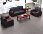 The Black Leather Office Sofa is a premium and stylish seating solution designed to enhance executive offices, reception areas, waiting lounges, boardrooms, hotels, and corporate spaces. Featuring a sophisticated black leather finish and a modern professional design, this sofa provides exceptional comfort while creating an elegant and welcoming environment for clients, visitors, and employees. Built with a strong internal frame and high-quality materials, the sofa offers excellent durability and long-lasting performance for everyday office use. The generously padded seats, supportive backrests, and comfortable armrests provide superior relaxation during meetings, consultations, or waiting periods. Its smooth leather surface is easy to clean and maintain, making it ideal for busy professional environments. The Black Leather Office Sofa combines luxury, comfort, and functionality, making it a perfect choice for businesses looking to create a refined and professional office atmosphere. Its timeless black design blends seamlessly with modern, executive, and contemporary office interiors. Key Features Premium black leather upholstery Elegant executive office design Comfortable padded seats and backrests Strong and durable internal frame Supportive armrests for added comfort Smooth, easy-to-clean leather surface Professional appearance for corporate environments Suitable for offices, receptions, lounges, boardrooms, hotels, and waiting areas Low-maintenance and long-lasting design Built for everyday commercial use