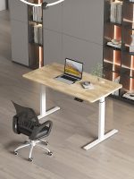 The Electrical Adjustable Standing Desk is an advanced ergonomic workstation designed to enhance productivity, comfort, and workplace wellness. With a smooth electric height adjustment system, this desk allows you to effortlessly switch between sitting and standing positions at the touch of a button. It is ideal for corporate offices, home offices, study rooms, creative studios, and remote workspaces, helping reduce fatigue, improve posture, and encourage a healthier work routine. Built with a heavy-duty steel frame and a spacious tabletop, the desk provides exceptional stability and durability for everyday use. The powerful yet quiet electric motor ensures seamless height adjustments, while the scratch-resistant desktop offers ample space for laptops, desktop computers, dual monitors, documents, and office accessories. Its modern, minimalist design complements contemporary office interiors and creates a clean, professional workspace. Whether you're working long hours, attending virtual meetings, or managing daily tasks, the Electrical Adjustable Standing Desk delivers the flexibility, comfort, and durability needed for a more productive workday. Key Features Electric height adjustment with one-touch controls Smooth and quiet lifting mechanism Ergonomic sit-to-stand workstation Spacious desktop for computers and office essentials Heavy-duty steel frame for maximum stability Scratch-resistant and easy-to-clean tabletop Supports better posture and reduces fatigue Suitable for home offices, corporate offices, and study rooms Modern, space-saving design Durable construction for long-lasting everyday use