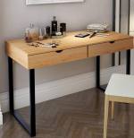 The Brown Office Study Desk is a stylish, durable, and functional workstation designed to create a productive environment for studying, working, reading, and writing. Featuring a rich brown wood finish and a contemporary design, this desk blends elegance with practicality, making it an excellent choice for home offices, corporate offices, study rooms, libraries, schools, and student bedrooms. Crafted from high-quality engineered wood and supported by a sturdy frame, the desk is built for long-lasting performance and everyday use. Its spacious tabletop provides ample room for laptops, desktop computers, books, documents, stationery, and other office essentials. The smooth, scratch-resistant surface is easy to clean and maintain, ensuring the desk retains its professional appearance over time. The Brown Office Study Desk is designed to maximize comfort and efficiency while complementing modern, minimalist, and classic interiors. Whether you're working from home, studying for exams, or managing daily office tasks, this desk offers the ideal combination of style, durability, and functionality. Key Features Elegant brown wood finish Spacious work surface for studying and office tasks Durable engineered wood construction Strong and stable frame for everyday use Scratch-resistant and easy-to-clean surface Modern and space-saving design Suitable for laptops, desktop computers, books, and office accessories Ideal for home offices, study rooms, schools, libraries, and workplaces Complements modern, contemporary, and classic interiors Easy to assemble and built for long-lasting performance