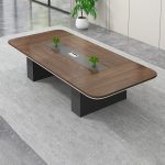 The 2400 mm Boardroom Table is a premium executive meeting table designed to provide a professional and collaborative environment for business meetings, presentations, and team discussions. With its spacious 2400 mm tabletop, this boardroom table offers ample room for multiple users, laptops, documents, conference equipment, and meeting accessories, making it ideal for corporate offices, conference rooms, executive suites, and training spaces. Constructed from high-quality materials, the table delivers excellent strength, stability, and durability for everyday commercial use. Its modern executive design enhances the appearance of any meeting space, while the smooth, scratch-resistant surface ensures easy cleaning and long-lasting performance. The spacious layout allows participants to work comfortably while maintaining a professional office atmosphere. Whether you are setting up a new boardroom or upgrading your existing meeting area, the 2400 mm Boardroom Table provides the perfect combination of elegance, functionality, and durability for productive business meetings. Key Features Spacious 2400 mm boardroom tabletop Modern executive meeting table design Strong and durable construction Large surface area for meetings and presentations Scratch-resistant and easy-to-clean finish Stable base for reliable support Professional appearance for corporate environments Suitable for boardrooms, conference rooms, training rooms, and executive offices Provides comfortable workspace for multiple users Built for long-lasting commercial use