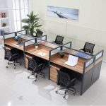 The 6 Way Office Workstation is a modern and efficient office furniture solution designed to maximize productivity while optimizing office space. Built to accommodate up to six users comfortably, this workstation is ideal for corporate offices, call centers, co-working spaces, startups, and open-plan work environments. Its modular design encourages collaboration while providing each employee with a dedicated workspace for improved focus and efficiency. Constructed from high-quality engineered wood and supported by a heavy-duty steel frame, the workstation offers exceptional strength, stability, and durability. Each workstation features a spacious desktop that comfortably accommodates computers, laptops, documents, and office accessories. Integrated cable management helps keep wires organized and the workspace clutter-free, while privacy partitions provide employees with a more focused and professional working environment. With its sleek contemporary design and space-saving layout, the 6 Way Office Workstation enhances office aesthetics while promoting teamwork and organization. It is the perfect solution for businesses seeking a functional, stylish, and long-lasting workstation system. Key Features Accommodates up to six users comfortably Modern modular office workstation design Spacious individual workstations Durable engineered wood construction Heavy-duty steel frame for superior stability Privacy partitions for enhanced concentration Integrated cable management system Scratch-resistant and easy-to-clean work surfaces Ideal for corporate offices, startups, co-working spaces, and call centers Easy to assemble and built for long-lasting commercial use